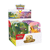 【予約販売】【海外限定】ポケモン 30周年記念 ミニ缶10種ディスプレイ