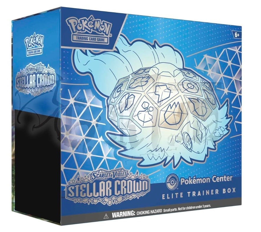 【ポケセン限定版】ステラクラウン エリートトレーナーボックス:STELLAR CROWN ELITE TRAINER BOX (1BOX) –  GRIMSHOP