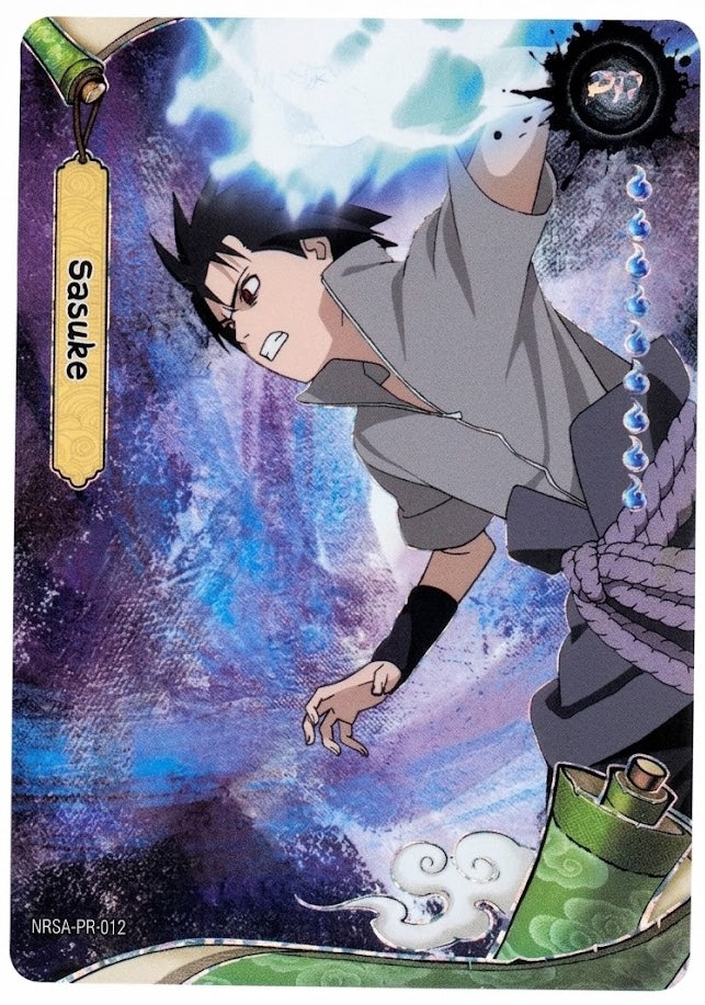 NARUTO サスケ Vジャンプ プロモカード 海外限定】サスケ 忍びの時代 限定プロモ NRSA-PR-012 KAYOU – GRIMSHOP