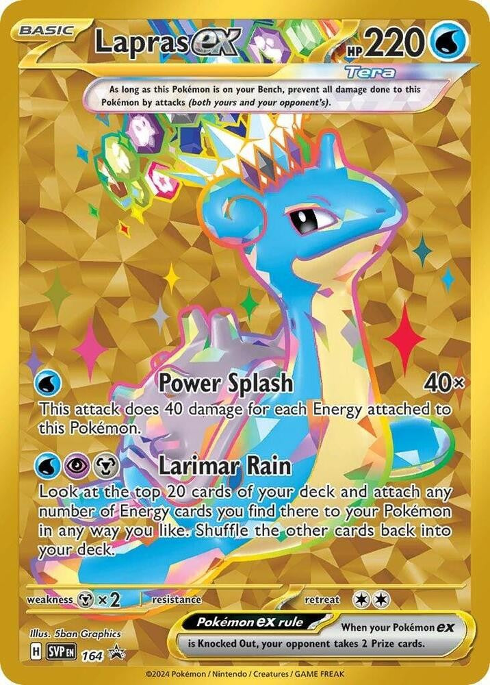 ポケモンカード 英語版 ラプラスex プロモ SVP EN 164 PSA10 英語版】ラプラス UR (164) – GRIMSHOP