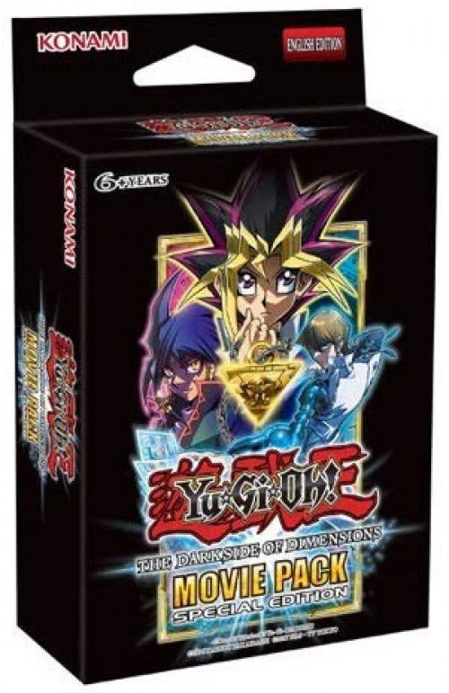 【新品未開封】遊戯王 MOVIE PACK BOX 3個 ムービーパック 海外版】遊戯王 THE DARK SIDE OF DIMENSIONS ムービーパック