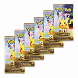 【予約販売】【海外限定】ポケモン 30周年記念 ブースターバンドル(6パック封入)