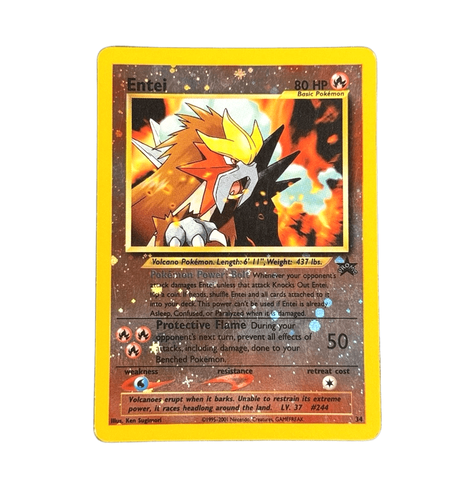 ポケモンカード 結晶塔の帝王 プロモ 海外限定 】【未開封】エンテイ 限定プロモ WOTC期 結晶塔の帝王 ENTEI