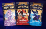 【海外版】ブースターBOX Disney Lorcana First Chapter No,1 : ディズニーファーストチャプター (1BOX分)