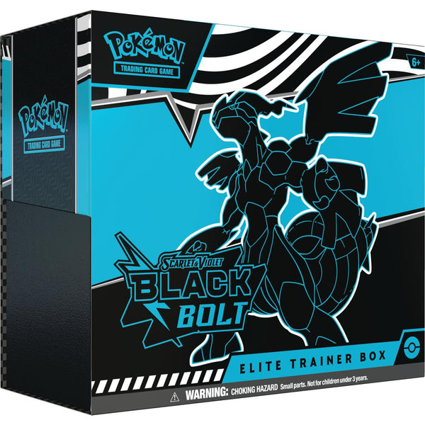 【英語通常版】ブラックボルトエリートトレーナーボックス通常版 (1BOX) 2025 Pokémon Scarlet & Violet Black Bolt Elite Trainer Box