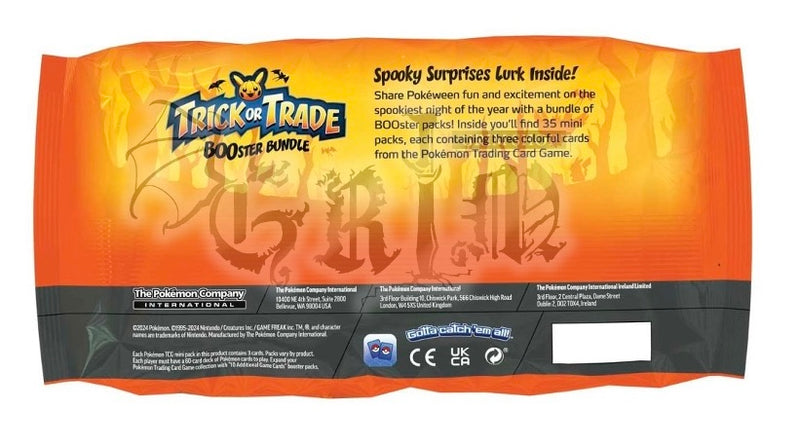 【予約販売】 ハロウィン限定 2024年ver : Trick or Trade BOOster Bundle（1BOX）（英語版）