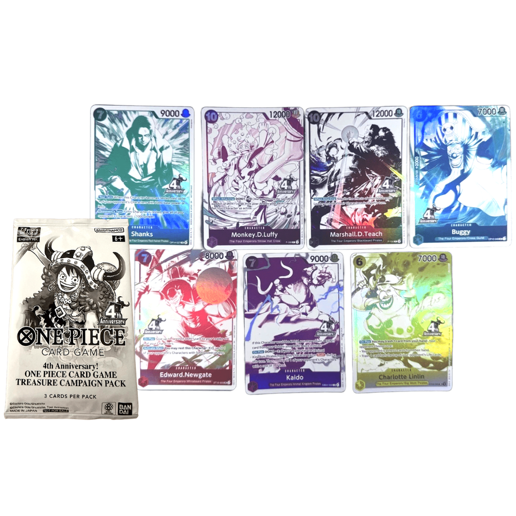 海外限定】【未開封】ワンピース 4周年 ダッシュパック(プロモランダム