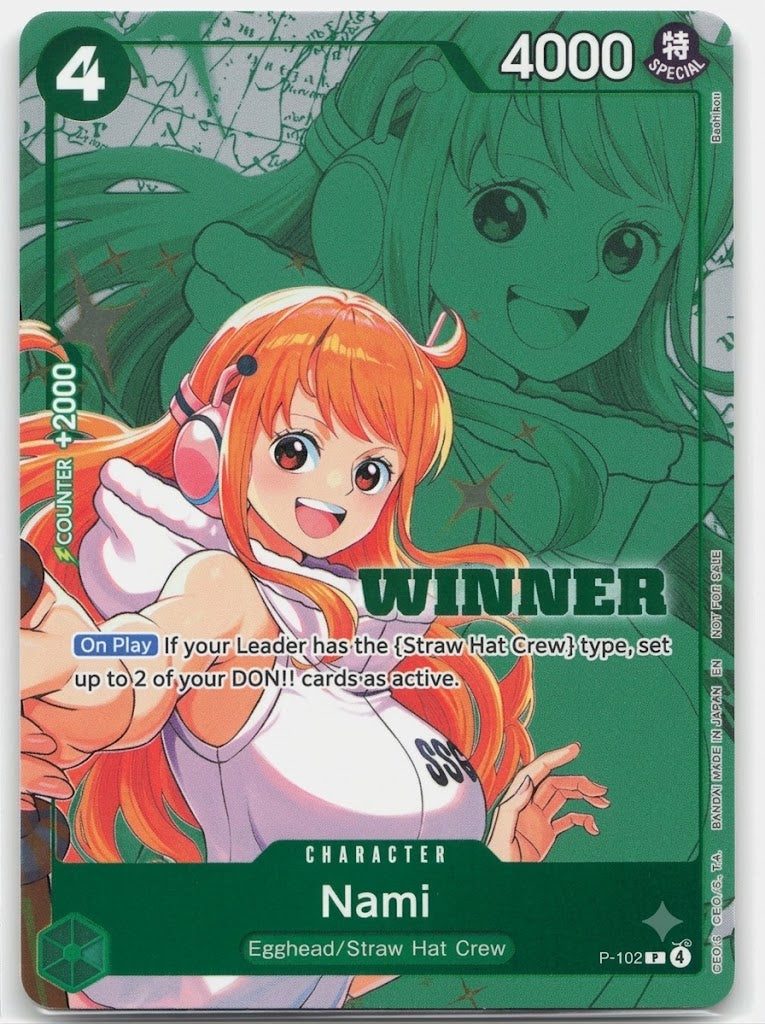ナミ WINNER プロモ　英語 英語版】ナミ ウィナーパック 2026 第2弾 限定プロモ P-102 – GRIMSHOP