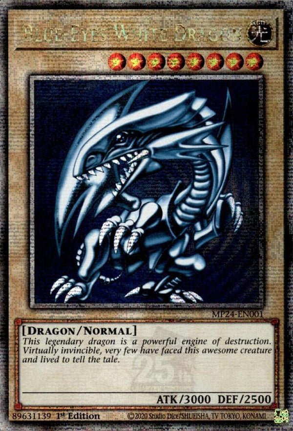 【北米版】 Blue-Eyes White Dragon (MP24-EN001)  :TIN缶 2024年版-25th Anniversary Tin: Dueling Mirrors