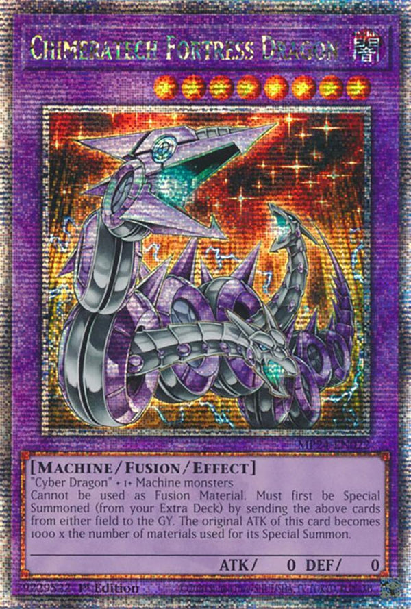 *【EU版】Chimeratech Fortress Dragon (MP24-EN022)   :TIN缶 2024年版-25th Anniversary Tin: Dueling Mirrors