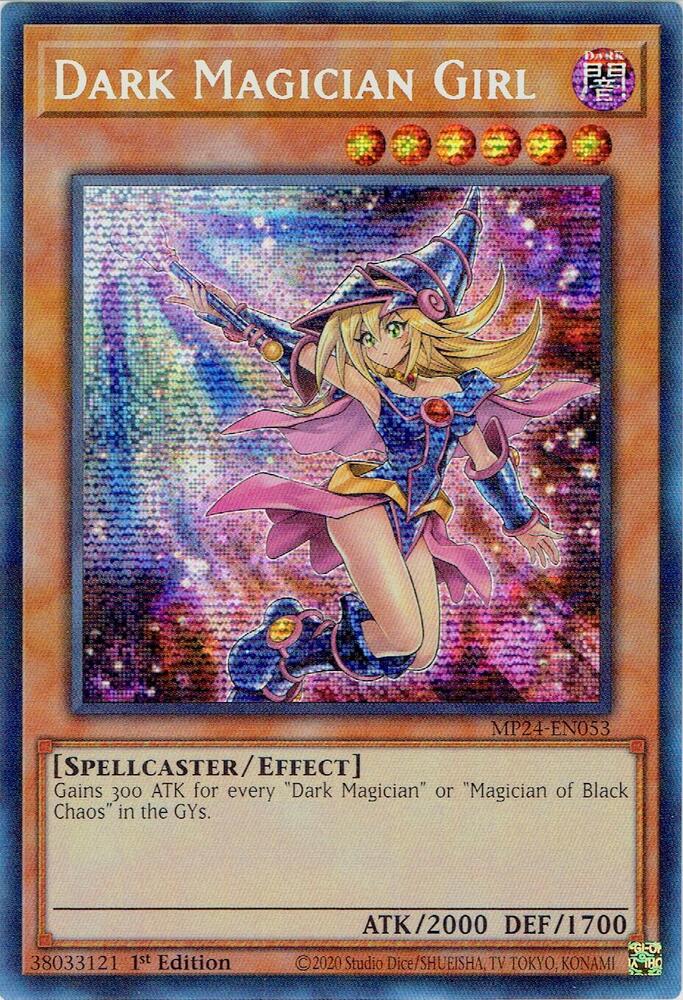 *【EU版】 Dark Magician Girl (絵違い) (MP24-EN053) :TIN缶 2024年版-25th Anniversary Tin: Dueling Mirrors