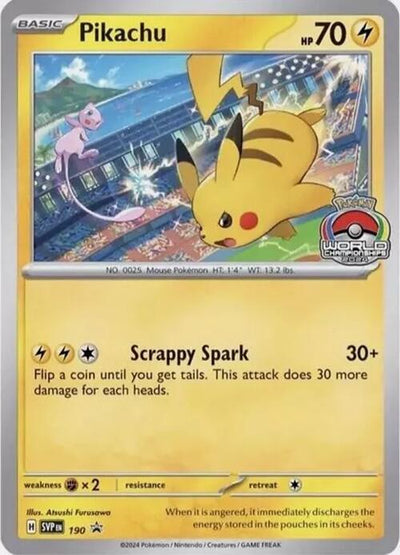 フランス語　ピカチュウ　プロモ PSA10鑑定済〕ピカチュウ(ワールド/フランス語版)【-】{-}