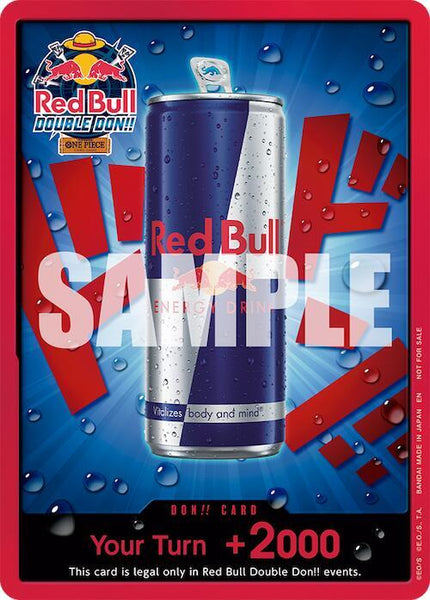 英語版】レッドブル ドン!!カード DON!! Card (Red Bull Double Don