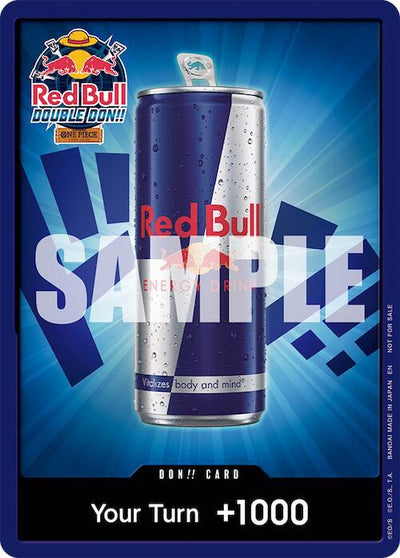 レッドブル RedBull ドンカード 1枚 ワンピースカード 英語版】レッドブル ドン!!カード DON!! Card (Red Bull Don!!)OP-PR