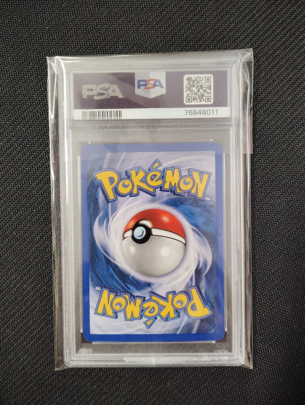 【英語版】訳あり/ PSA8 コイル リバースホロ(Legendary Collection) ※花火レア (ケース裏側下部分ヒビ)