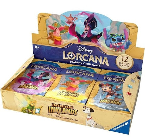 【海外版】ブースターBOX Disney Lorcana Into the Inklands&nbsp; : イントゥーザインクランド(1BOX分)