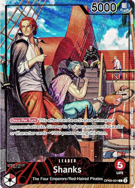 ARS10+ シャンクス L PSAマガジン プロモ 英語 ワンピースカード 英語版】シャンクス OP09-001 PSAマガジン限定プロモ – GRIMSHOP
