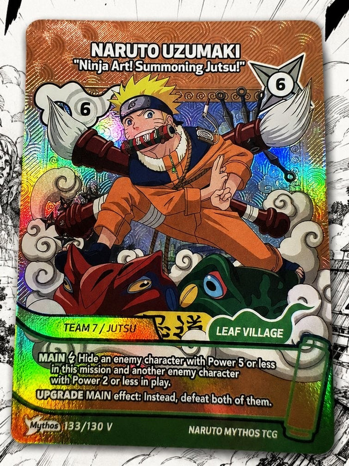 英語版】ナルト 1巻表紙 SDCC2026 限定プロモ Mythos TCG – GRIMSHOP