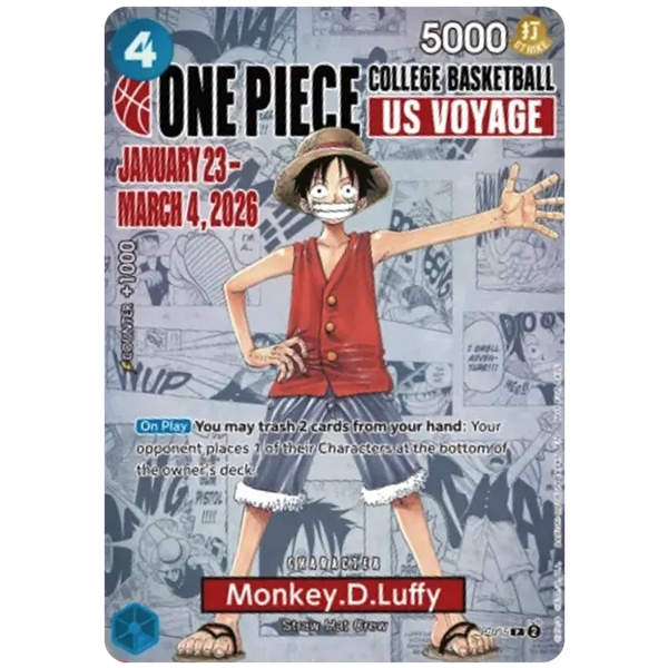 英語版】バスケットボール ルフィ プロモカード（1枚） – GRIMSHOP