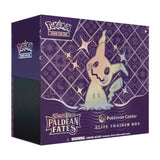 【予約商品】2次販売 エリートトレーナーボックス（ミミッキュver）ポケモンセンター版 : Paldean Fates Elite Trainer Box (1箱)