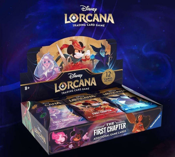 【大特価】海外版 ブースターBOX Disney Lorcana First Chapter No,1 : ディズニーファーストチャプター (1BOX分)