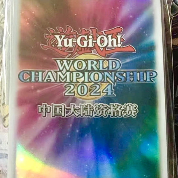 遊戯王　WCQ 2024 Asia Qualifier スリーブ　70枚　新品 Official OCG Asia YuGiOh 2024 World Championship Qualifier