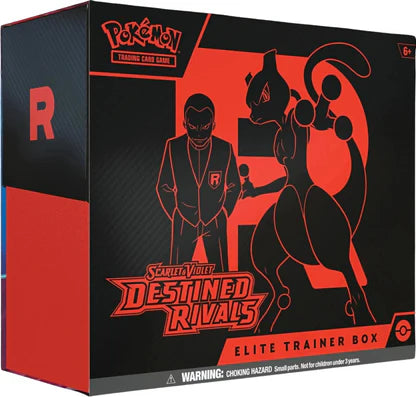 【英語通常版】ロケット団 エリートトレーナーボックス通常版 (1BOX) 2025 Pokémon Scarlet & Violet Destined Rivals Elite Trainer Box