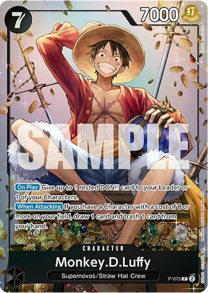 英語版】ルフィ P-075 Vol.2 TS-02 ミニ缶封入プロモ – GRIMSHOP