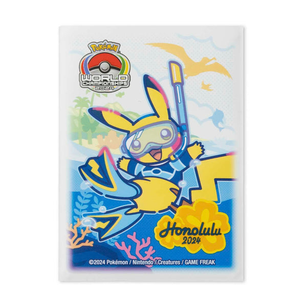 【海外希少品！】シンガポール限定 1周年記念 ピカチュウ スリーブ バラ】 シンガポール限定 オープン1周年記念 ピカチュウポンチョ