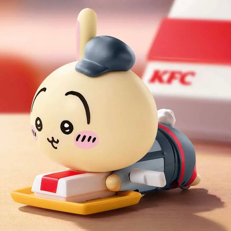 中国限定】中国KFC(ケンタッキー)ちいかわコラボおもちゃ 5個セット