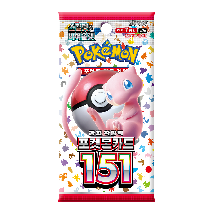 【韓国版】ポケモンカード 151　1BOX ポケカ　新品未開封品 韓国版】強化拡張パック『ポケモンカード151』(SV2a)【未開封BOX
