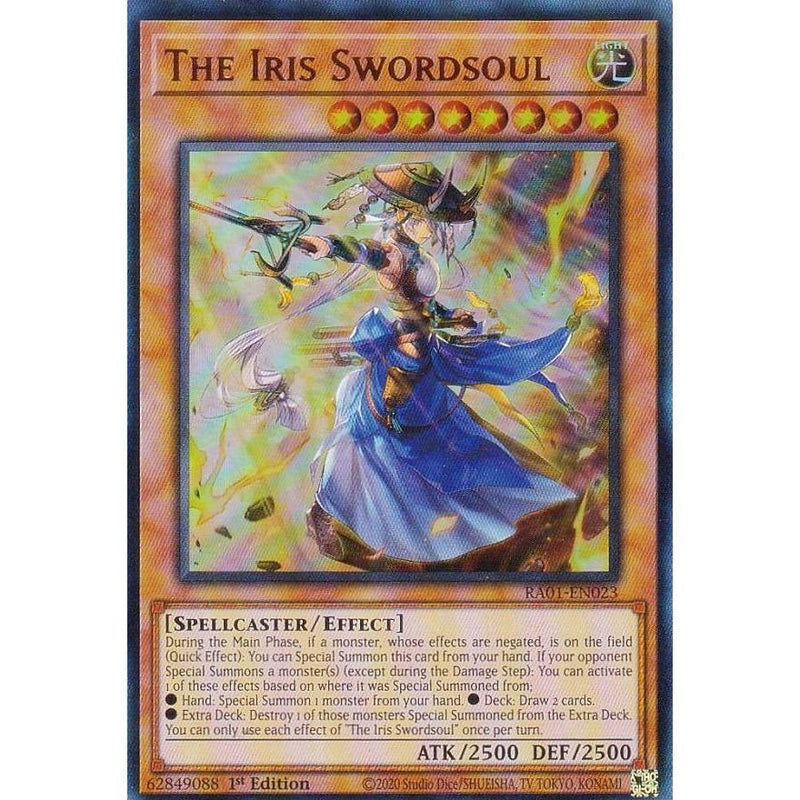 20時販売開始✅️【海外版】The Iris Swordsoul  妖眼の相剣師  RA01-EN023