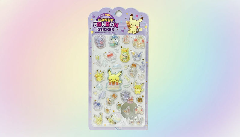 韓国限定】ポケピース ボンボンステッカー CANDY BONBON STICKER