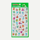 【韓国限定】ポケモン3Dクリスタルステッカー NEWポケモンフレンズ