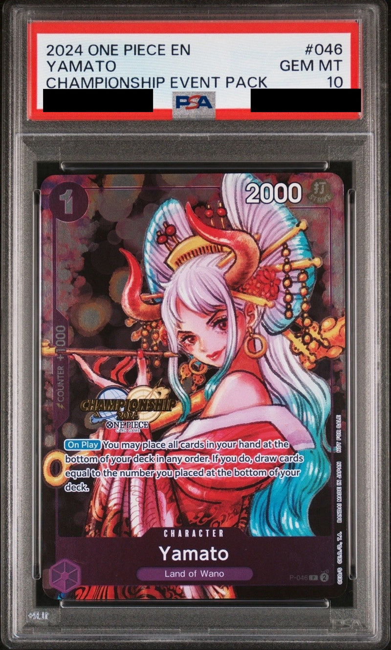 PSA10】【PSA9】【英語版】 ヤマト CS2024イベントパック 限定プロモ P