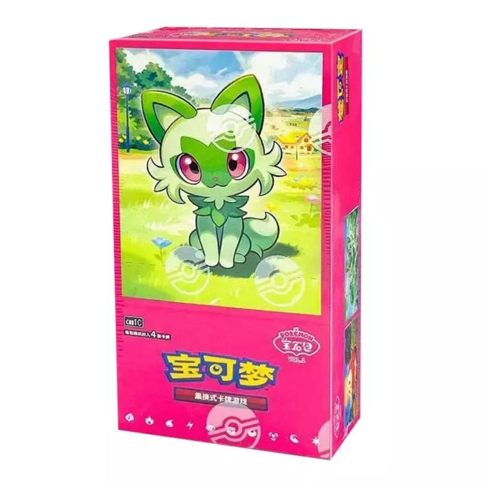 中国版】ポケモンカード 「宝石包」Vol.1 ニャオハ絵柄 - Gem