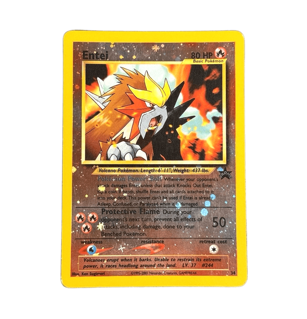 海外限定 】【未開封】エンテイ 限定プロモ WOTC期 結晶塔の帝王 ENTEI