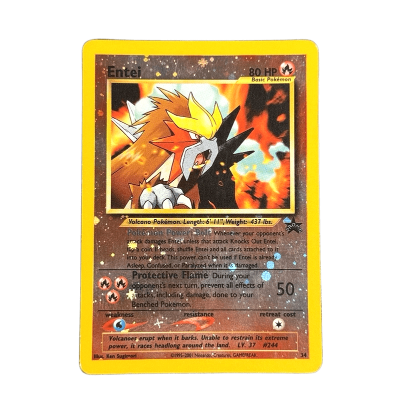 海外限定 】【未開封】エンテイ 限定プロモ WOTC期 結晶塔の帝王 ENTEI